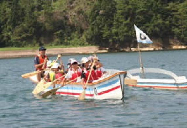 海洋活動　大型カヌー2