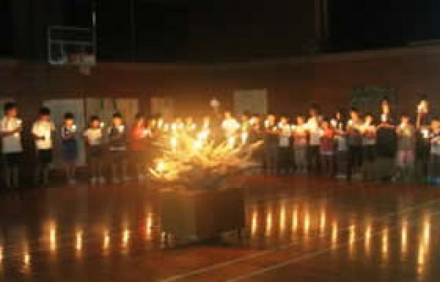 キャンドルサービス1